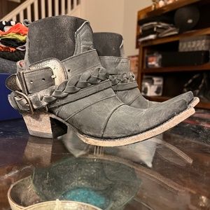 Junk Gypsy Highway 237 Snip Toe Cowboy Bootie